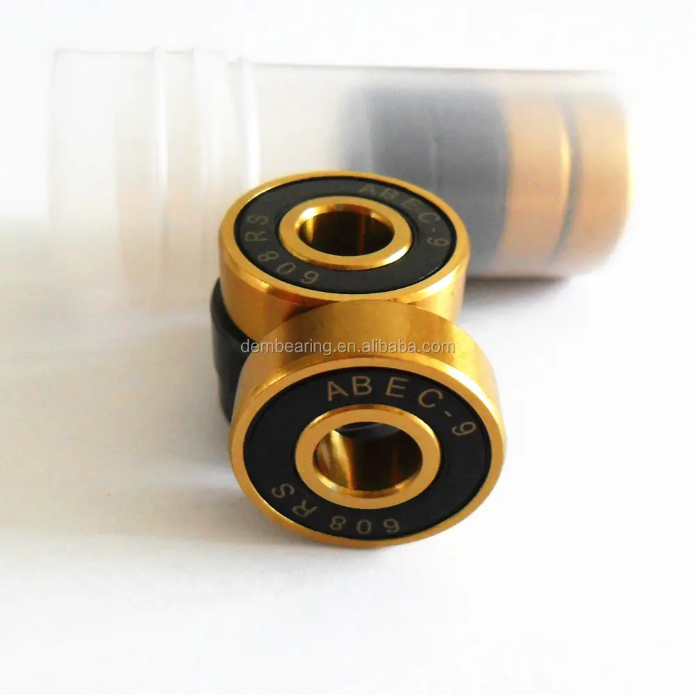 high precision silent bearing safety ABEC-9 ABEC-7 608 627 titanium ceramic skateboard bearing