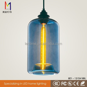 Lámpara de <span class=keywords><strong>cristal</strong></span> al por mayor edison light pendant con ce rohs para el hogar hotel cafetería - Product Image 6