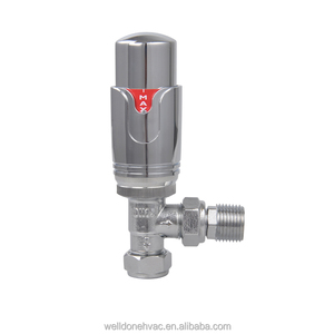 Angle chrome thermostatique vrt <span class=keywords><strong>radiateur</strong></span> vannes avec 15mm montage - Product Image 5