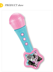 Microphone de musique en plastique pour enfants, jouet avec lumière, mignon, pour filles - Product Image 6