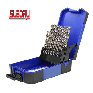 Suborui Nhà Máy Chất Lượng Cao Imperial <span class=keywords><strong>21Pcs</strong></span> HSS Chuyên Nghiệp <span class=keywords><strong>Twist</strong></span> Khoan Bit Set Titan Tráng Khoan Bit Cho Thép Không Gỉ - Product Image 2