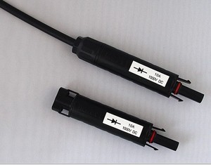 2020 las ventas caliente solar tuv& conector de cable de diodo de moldeo pv <span class=keywords><strong>4.0</strong></span> para el sistema solar - Product Image 1