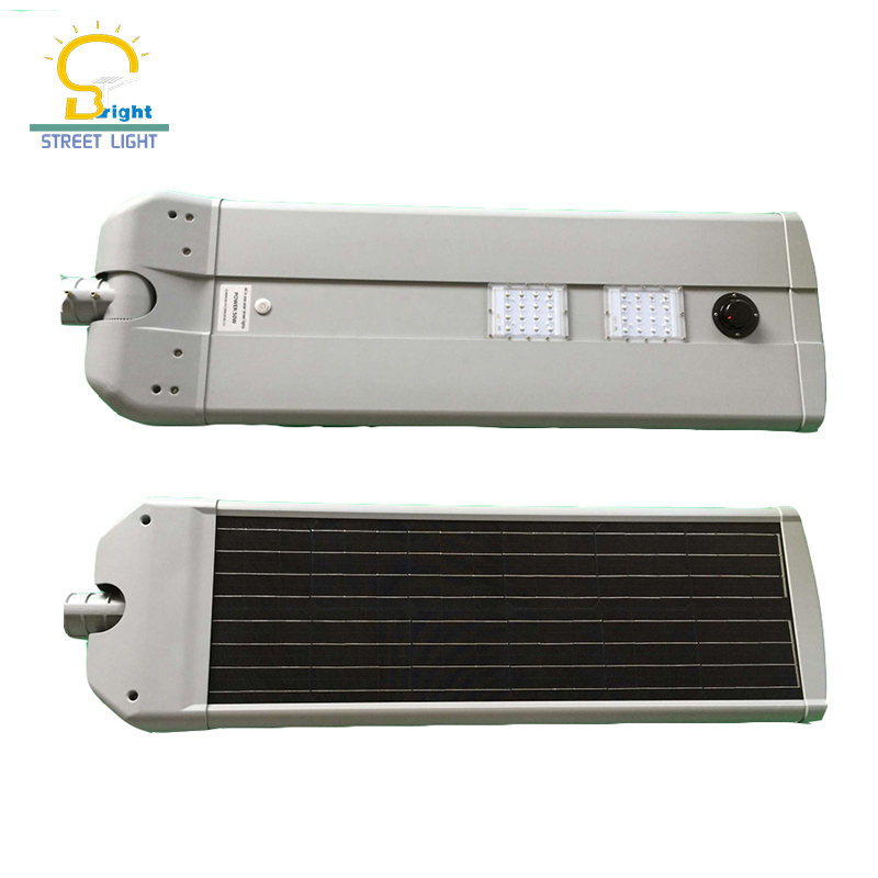 100 w integrada luz solar led de calle lámpara portátil