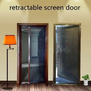 Khung Nhôm Tự Làm Trượt Có Thể Thu Vào Cánh Cửa Màn Hình - Product Image 2