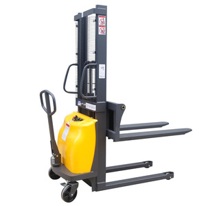 Fabriek Nieuwe Newton 2ton Hand Stapelaar Elektrische Vorkheftruck 1 Ton Handleiding Bereiken Stapelaar Semi Elektrische Vork Lift - Product Image 5