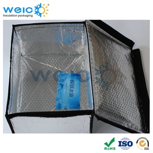 Insulation Frozen Fish Cooler Box Liner, Candy <strong>Isolation</strong> Shipping Box, Aluminum Foil Bubble Laminated Material - Product Image 6