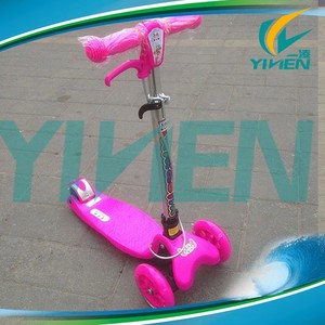 New rose maix pliable enfants <span class=keywords><strong>scooter</strong></span> pour filles, Trottinette pour enfants équitation sur, Pas cher haute qualité trottinette - Product Image 1