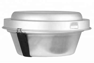 ทนทานน้ำหนักเบากระจกตั้งแคมป์เดินทางแบบพกพาทั้งชุดทำอาหาร Ware - Product Image 2