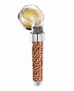 Pomme de douche à main filtrée, pulvérisation corporelle, pomme de douche ionique économisant <span class=keywords><strong>l</strong></span>'<span class=keywords><strong>eau</strong></span>, aide à traiter la peau et les cheveux secs - Product Image 4