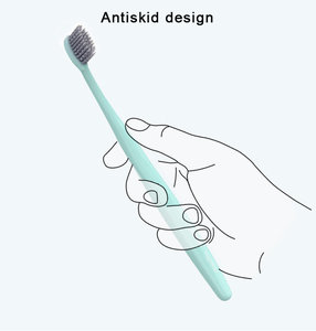 LULA da viaggio spazzolino da denti con Ultra morbido Logo personalizzato all'ingrosso manico in plastica per uso domestico Hotel cura orale per adulti - Product Image 2