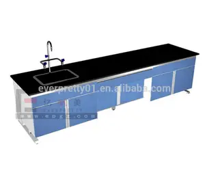 Muur Bench Laboratorium Meubilair Serie Graniet Lab Lift Tafel Lab Tafels