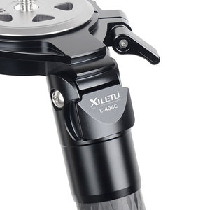 XILETU-trípode profesional de fibra de carbono L404C, trípode de caza para telescopio, cámara Digital, vídeo - Product Image 4