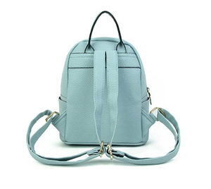 Mini Mochila de cuero de moda Casual bolso para mujeres o niñas varios estilos