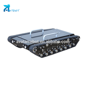 中国工厂迷你机器人底盘机器人履带平台橡胶履带底盘系统 - Product Image 2