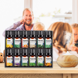 Kanho 100% Tinh Khiết Tự Nhiên Trị Liệu Lớp Tinh Dầu Set 12/10Ml Hương Liệu Bộ Quà Tặng Với Nhãn Hiệu Riêng OEM - Product Image 3