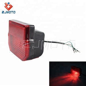 Luz Trasera Integrada con Luz de Matrícula y Certificación E-mark para MZ / Simson / <span class=keywords><strong>SUZUKI</strong></span> - Product Image 2