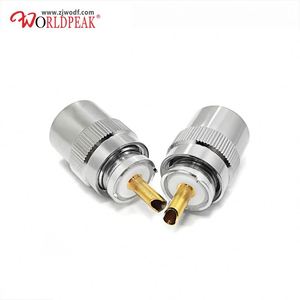 Conector coaxial <span class=keywords><strong>macho</strong></span> recto UHF PL259 de rosca para <span class=keywords><strong>cable</strong></span> RG58, RG59, RG213 - Product Image 3
