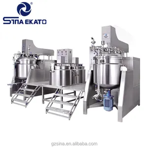 Equipo de emulsión al vacío, mezclador homogeneizador para productos de cuidado diario, nuevo diseño, fabricante, buen precio, 200L, 2021