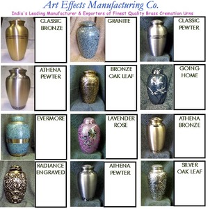 Urnas de cremación de lujo de latón artesanal, hechas a mano, ecológicas, a prueba de fugas, recuerdo funerario para adultos, cenizas humanas decorativas - Product Image 6