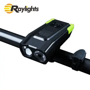 New Bike Headlight with CE/ROHS Certificate USB Rechargeable Bicycle horn Light,Bike front light