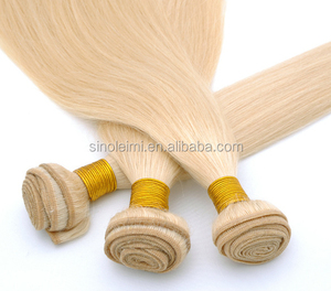 Doble trama del pelo extensión del pelo recto de seda - Product Image 1