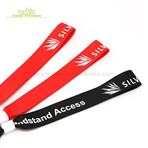 <strong>2025</strong> <strong>Security</strong> Lock Custom Barrel Lock <strong>Wristband</strong> Logo Fabric Festival <strong>Woven</strong> <strong>Wristband</strong> for Promotional Gifts