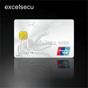 Лучший Поставщик Цифровая Печать ESECUOEM-BC/BCL ПВХ Пластиковые Банковские Карты Visa