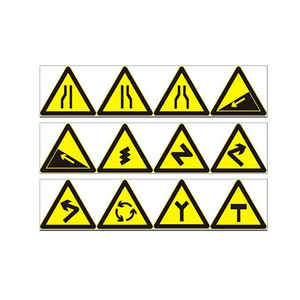 Logo di scossa elettrica personalizzato riflettente di alta qualità che avverte i segnali di pericolo di traffico segnale di avvertenza - Product Image 5
