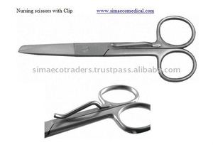 Ciseaux chirurgicaux manuels en acier avec support à clip Base d'instruments chirurgicaux - Product Image 2