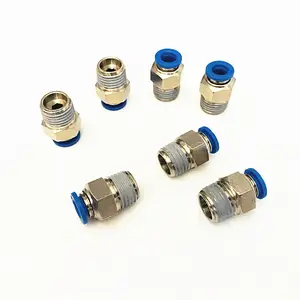 plastic pneumatic fitting pneumatic connector PC8-01