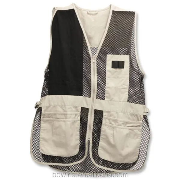 Bowins Outdoor Sport Lente Zomer Katoenen Mesh Vissen Jacht Schieten Vest