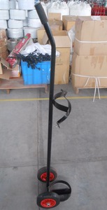 Estintore a CO2 con Carrello WELFARE MTT12 12KG Rosso, Tubo in Gomma da 5M, Classe BCE, Pressione 150BAR per <span class=keywords><strong>Sicurezza</strong></span> Antincendio - Product Image 6