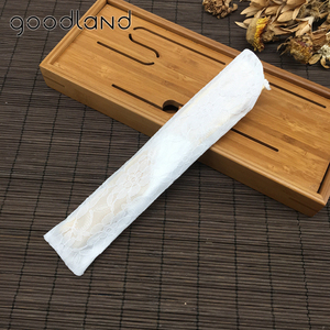 Amazon <span class=keywords><strong>Aliexpress</strong></span> Blanc Personnalisé Dentelle Bambou Ventilateur de Main avec Dentelle Poche <span class=keywords><strong>Sac</strong></span> pour le mariage - Product Image 4