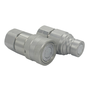 Raccord rapide <span class=keywords><strong>hydraulique</strong></span> à face plate NPT 1/2, raccord rapide BSPP 1/2 G1/2 - Product Image 3