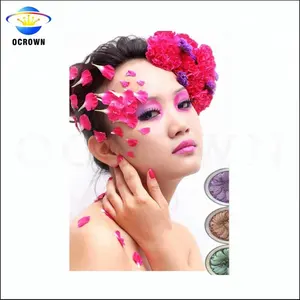 Special effect bright color pigments natural pearl mica powders for cosmetics soap