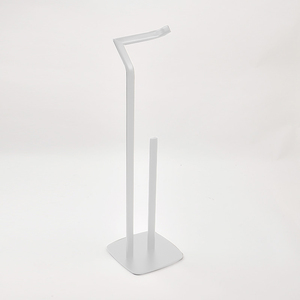 Portarrollos de Papel Higiénico Doble en Forma de 7, Color Blanco, Nuevo - Product Image 1