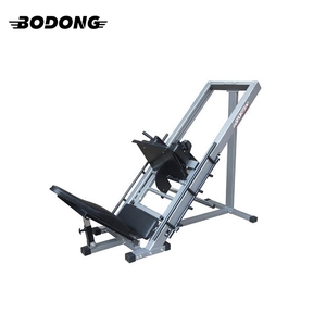 Çin yatay oturmuş lineer squat <span class=keywords><strong>hack</strong></span> parçaları makine bacak basın plaka yüklü