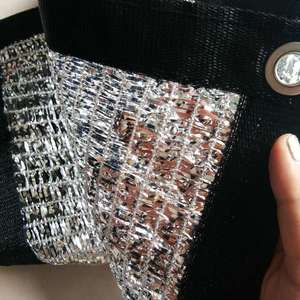 <span class=keywords><strong>Malla</strong></span> <span class=keywords><strong>de</strong></span> Sombra <span class=keywords><strong>de</strong></span> Aluminio con Protección UV del 85%, 2x2 Metros, Cubierta <span class=keywords><strong>de</strong></span> Sombra <span class=keywords><strong>para</strong></span> Mascotas, <span class=keywords><strong>Malla</strong></span> Plateada - Product Image 1