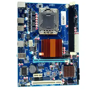 Intel x58 soquete mainboard lga1366, dupla ddr3 placa-mãe