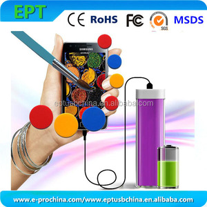 Venta al por mayor atrezzo todo tipo de colores de color de fuente de alimentación móvil, banco portable de la energía - Product Image 1