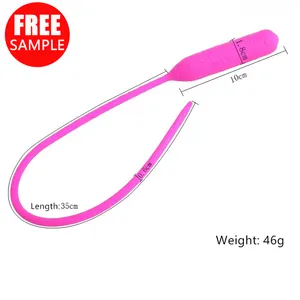 Échantillon gratuit sex toy urètre vibration pour femme femelle urètre vibrateurs mâle pénis Plug