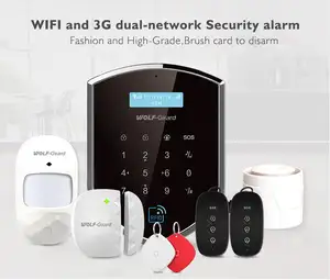 Tuya Smart Home Wifi Gsm Alarm Security Systemen Draadloze Ondersteuning Alexa En Google Assistent Ifttt