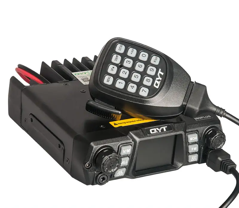 QYT 워키 토키 VHF 고출력 100W QYT KT-780 플러스 기지국 라디오 모바일 라디오 트랜시버