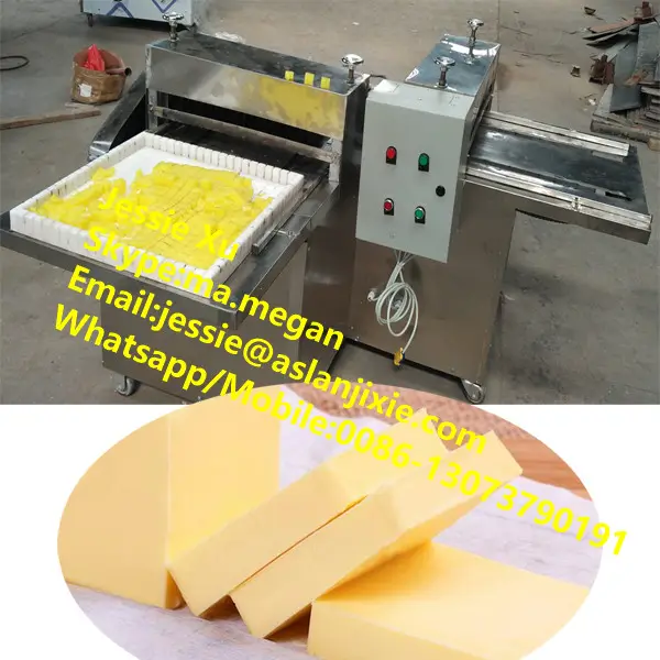 Machine à découper le fromage en acier inoxydable, trancheur, coupe