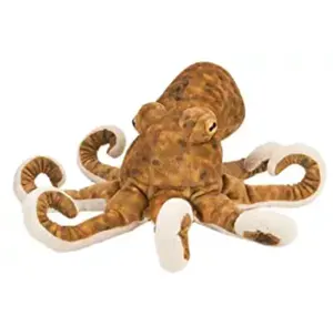 Cuddly Stuffed Animal Toy Custom Soft Stuffed Octopus Plush Toy For Kid Gifts
