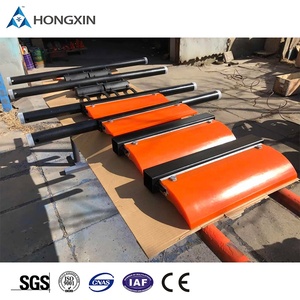 Segment type licht gewicht polyurethaan blade primaire transportband cleaner h type transportband schraper cleaner voor riem