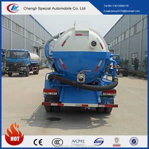 China nuevo 3000L de succión de aguas residuales camión <span class=keywords><strong>cisterna</strong></span>, de tipo de succión de alcantarillado carroñero - Product Image 4