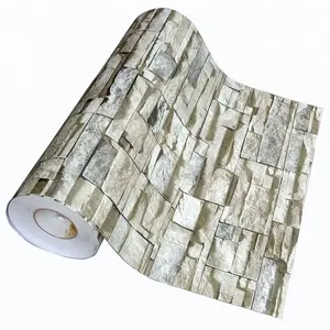 Vendita calda Per La Casa Decorativi in Pietra Modello di Auto Adesivo 3d Mattoni <span class=keywords><strong>Carta</strong></span> <span class=keywords><strong>Da</strong></span> <span class=keywords><strong>Parati</strong></span> - Product Image 1