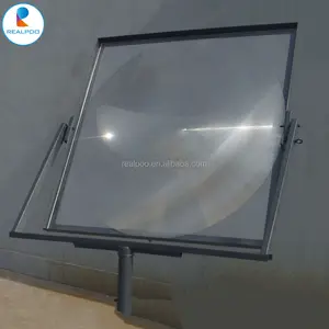 Grande lentille de fresnel à spot solaire, 1000mm x 1000mm, 1 pièce