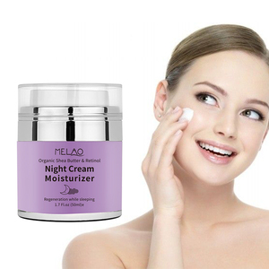 OEM Private Label puro burro di karitè biologico naturale retinolo Anti-età delicato cura della pelle sbiancante crema riparatrice notturna per il <span class=keywords><strong>viso</strong></span> - Product Image 3